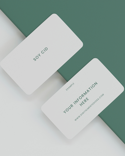 ✨ Digital Business Card Personalization  ✨